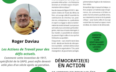 Les Actions de Travail pour des défis actuels – Webinaire Roger Daviau